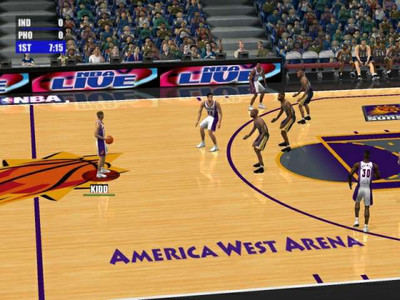 четвертый скриншот из NBA Live 2001