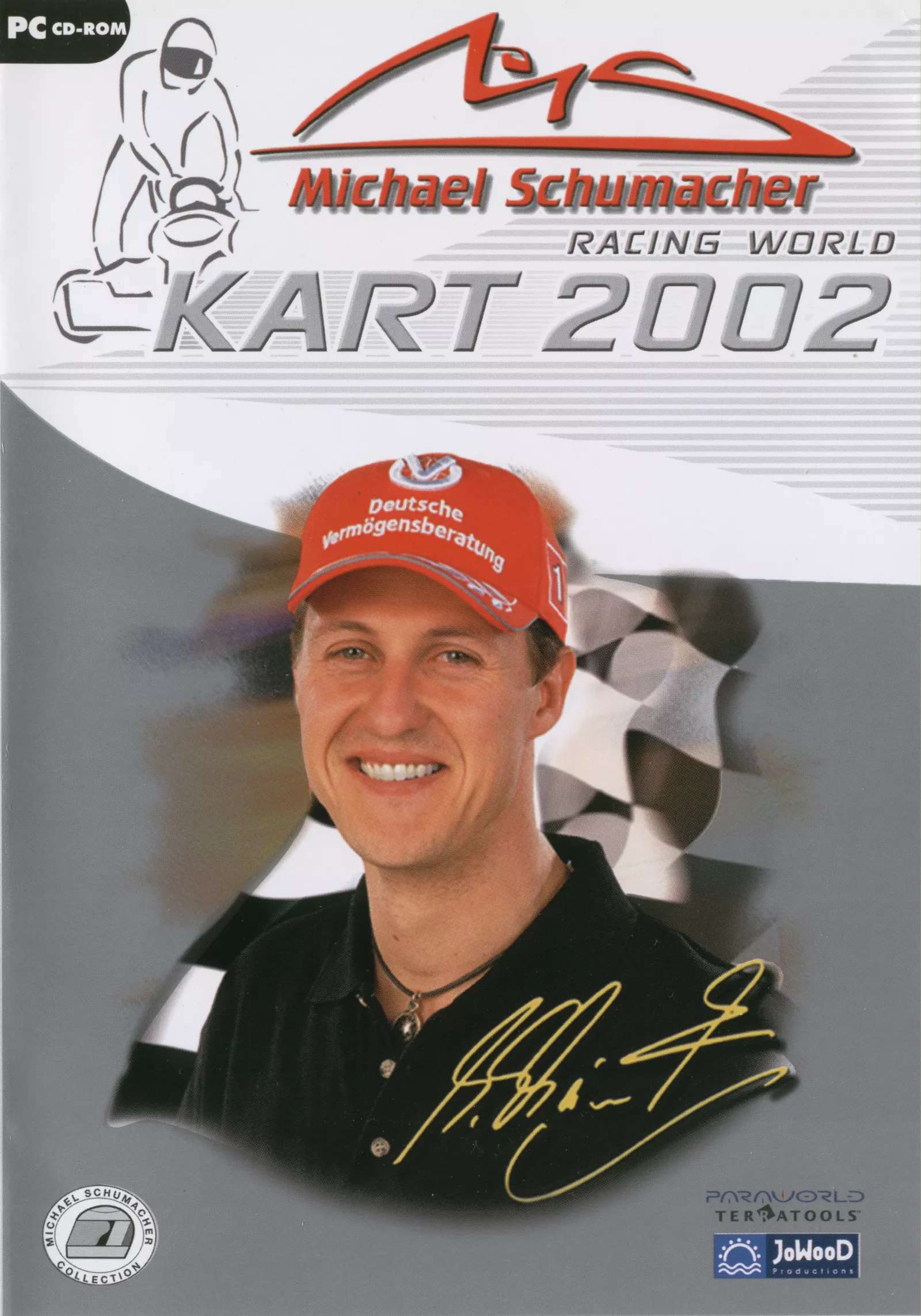 Обложка Michael Schumacher Racing World Kart 2002 / Мировые гонки. Михаэль Шумахер