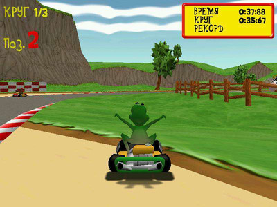третий скриншот из Crazy Chicken: Kart XXL / Moorhuhn: Kart XXL / Морхухн. Легенды картинга