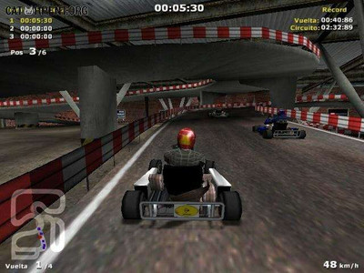 второй скриншот из Michael Schumacher Racing World Kart 2002 / Мировые гонки. Михаэль Шумахер