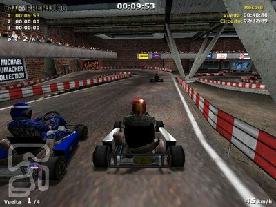 четвертый скриншот из Michael Schumacher Racing World Kart 2002 / Мировые гонки. Михаэль Шумахер