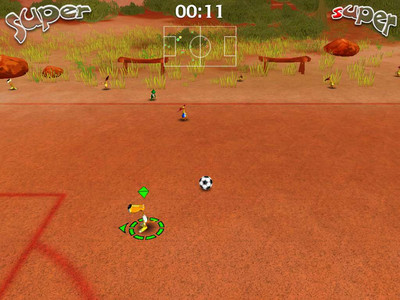 третий скриншот из Pet Soccer / Футбол: Кряки против Плюхов
