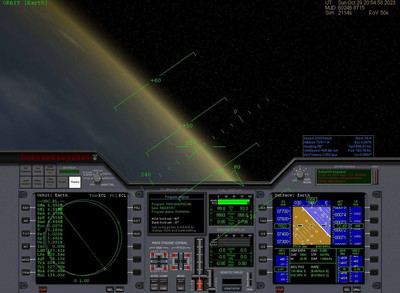 четвертый скриншот из Orbiter space flight simulator
