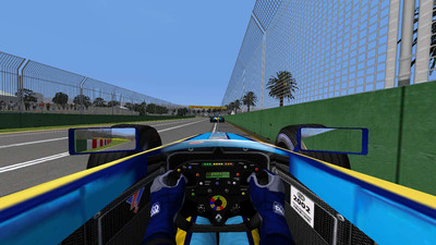 первый скриншот из rFactor - F1 XRC 2002