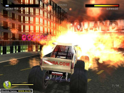 четвертый скриншот из Monster Jam: Maximum Destruction