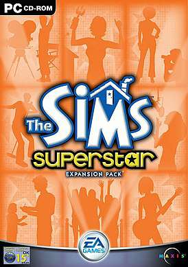 Обложка The Sims: Superstar