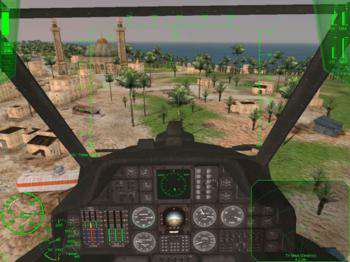 второй скриншот из Operation: Air Assault / Apache AH-64 Air Assault / Апач: Операция "Антитеррор"