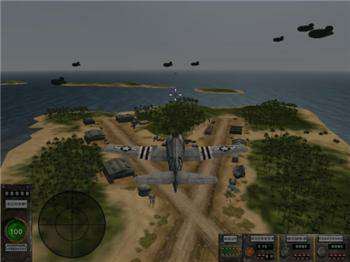 четвертый скриншот из Dogfight: Battle for the Pacific / Pacific Warriors 2: Dogfight! / Ударная эскадрилья: В небе над Тихим Океаном