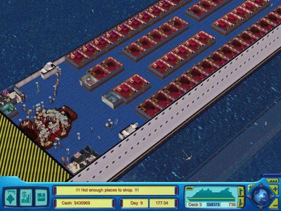 второй скриншот из Cruise Ship Tycoon + Carnival Cruise Lines Tycoon 2005: Island Hopping