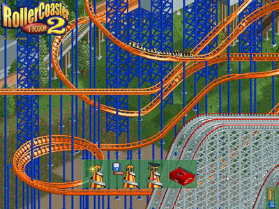 четвертый скриншот из RollerCoaster Tycoon 2 + Wacky Worlds