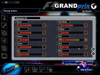третий скриншот из F1 Grand Prix World Manager