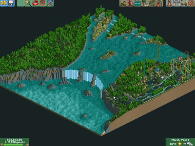 второй скриншот из Roller Coaster Tycoon 2 +AddOns