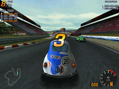 четвертый скриншот из Безумное ралли: Beetle Crazy Cup + Colin McRae Rally 2 + Infestation + Super 1 Karting