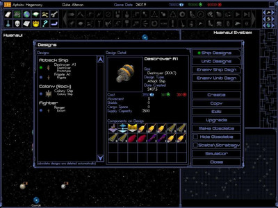 третий скриншот из Space Empires 4: Deluxe Edition