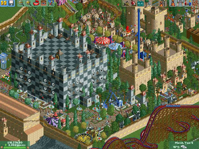 третий скриншот из Roller Coaster Tycoon 2 +AddOns