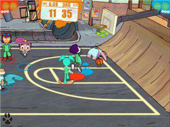 третий скриншот из Spongebob SquarePants & Friends: Basketball / Губка Боб и друзья играют в баскетбол