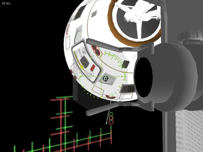второй скриншот из Eagle Lander 3D. Симулятор прилунения посадочного модуля Аполло