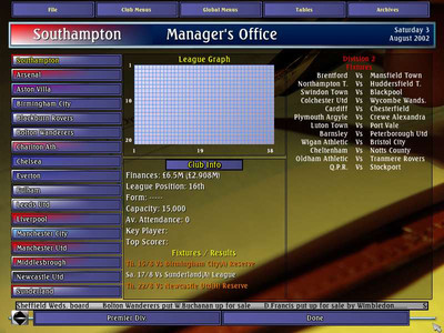 четвертый скриншот из Alex Ferguson's Player Manager