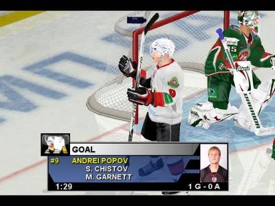 третий скриншот из NHL04 Rebuilt + Project V3 European hockey mod