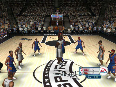 четвертый скриншот из NBA Live 06
