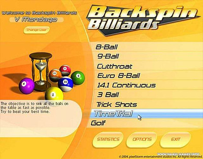 второй скриншот из Backspin Billiards