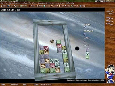 третий скриншот из Kyodai Mahjongg