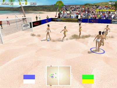 второй скриншот из Волейбол ХХХ / Babes & Balls Xtreme Beach Soccer & Volleyball