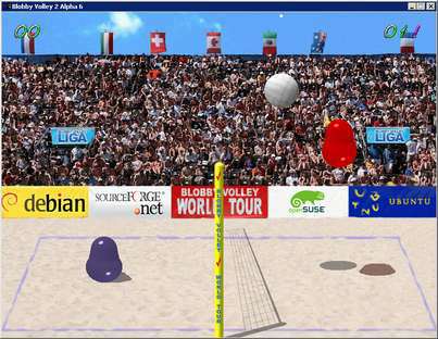Обложка Волейбол Volley Blobby 2 Online