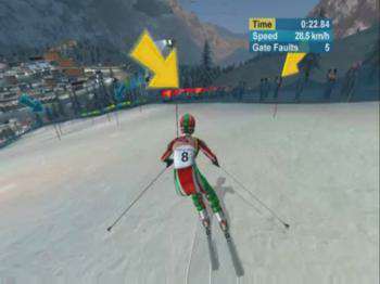 второй скриншот из Alpine Skiing 2006 / Лучшие из лучших. Горный слалом 2006