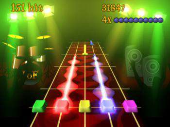 первый скриншот из Frets on Fire + все песни из Guitar Hero