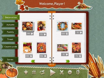 второй скриншот из Holiday Jigsaw Thanksgiving Day 2 / Праздничный пазл: День Благодарения 2