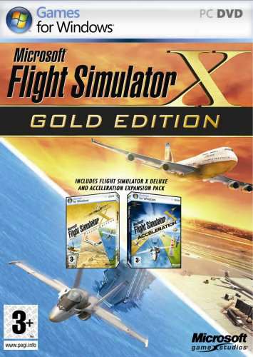 Обложка Microsoft Flight Simulator X + Acceleration Expansion Pack