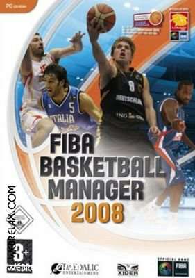 Обложка FIBA BASKETBALL MANAGER 2008