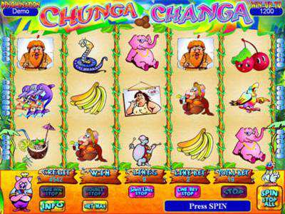 Эмулятор игрового автомата Chunga Changa