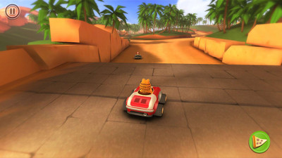 первый скриншот из Антология Garfield Kart, Garfield Kart: Furious Racing