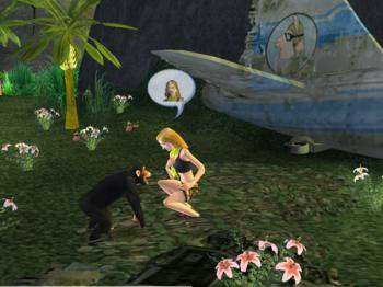 второй скриншот из The Sims Castaway Stories