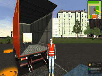 первый скриншот из Lieferwagen- Simulator