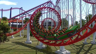 первый скриншот из NoLimits Roller Coaster Simulator