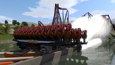 второй скриншот из NoLimits Roller Coaster Simulator