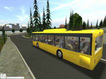 первый скриншот из Bus-Simulator 2009