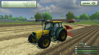 первый скриншот из Landwirtschafts-Simulator 2008 / Симулятор тракториста-колхозника