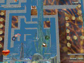 третий скриншот из Диггер 3D. Приключения под водой