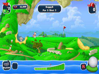 третий скриншот из Worms Crazy Golf + Carnival Course
