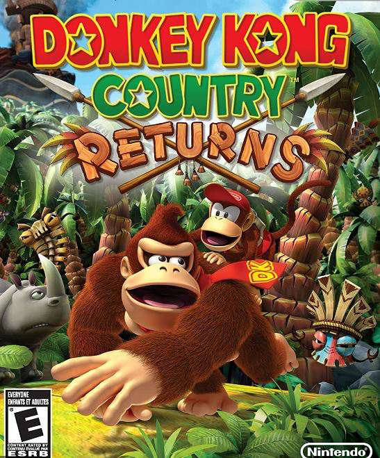 Обложка Donkey Kong Country Returns