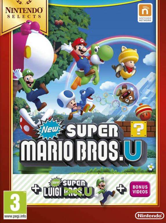 Обложка New Super Mario Bros. U + New Super Luigi U