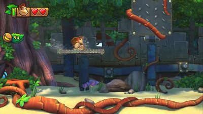 второй скриншот из Donkey Kong Country: Tropical Freeze