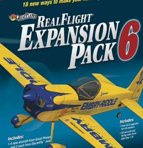 Обложка RealFlight Expansion Pack 6