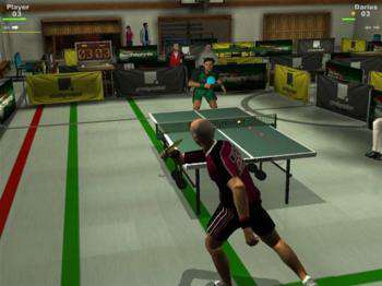 первый скриншот из Tischtennis Simulator 3D / Настольный теннис - 3D Симулятор