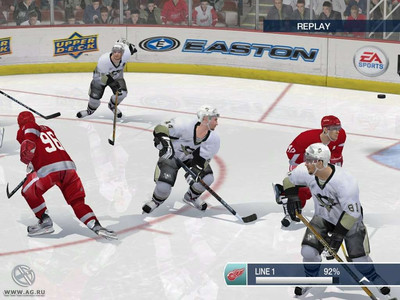 четвертый скриншот из NHL 09 - NSHL Edition Mod