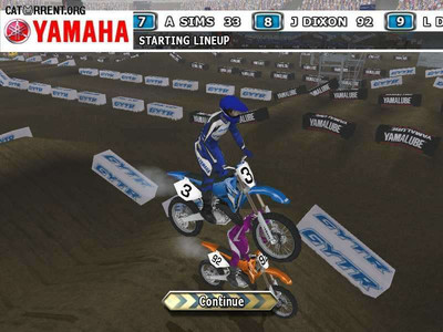 четвертый скриншот из Yamaha Supercross